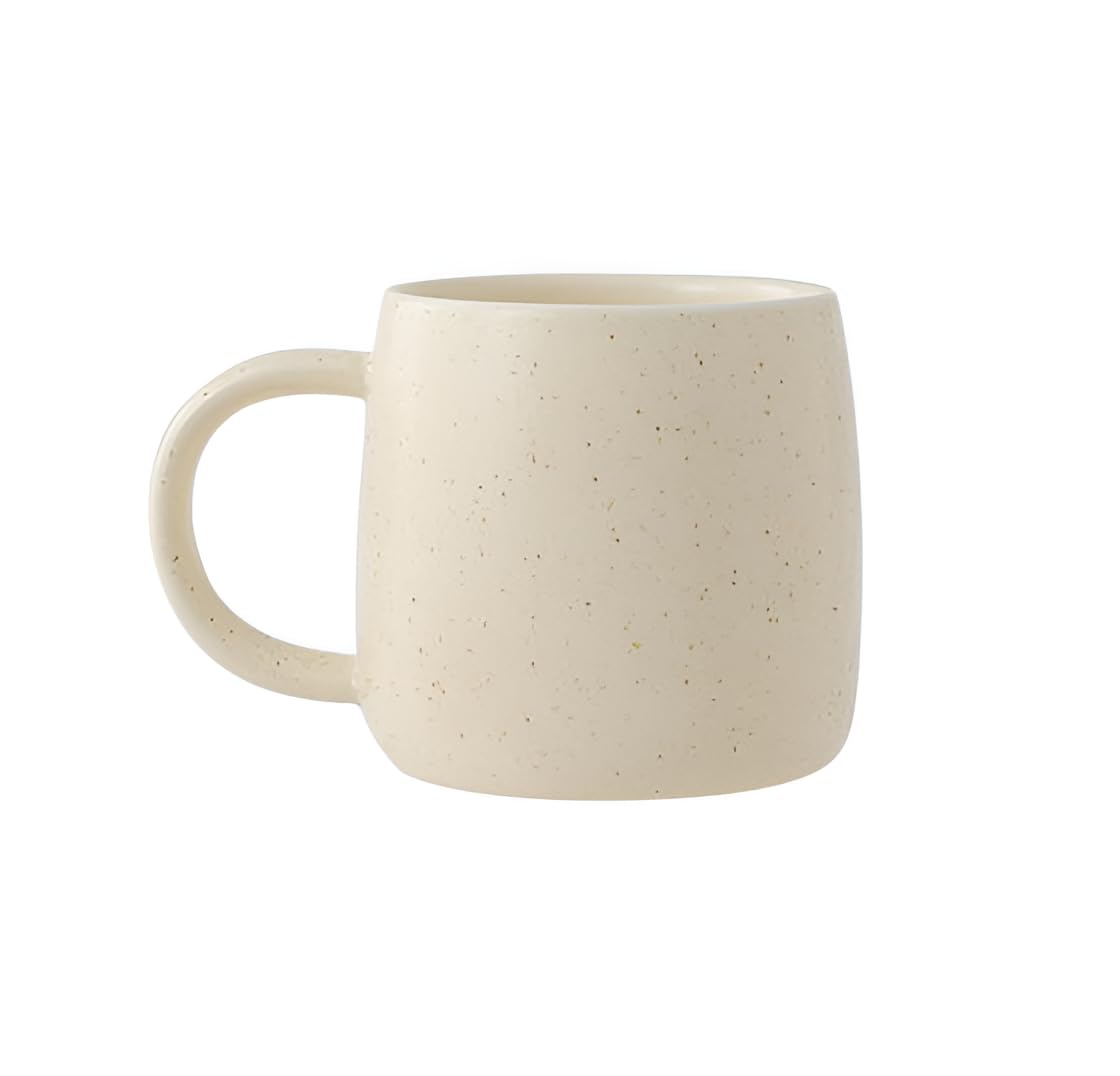 Novelty Speckled Two-Tone Mug for Coffee and Tea, 400ml 13oz