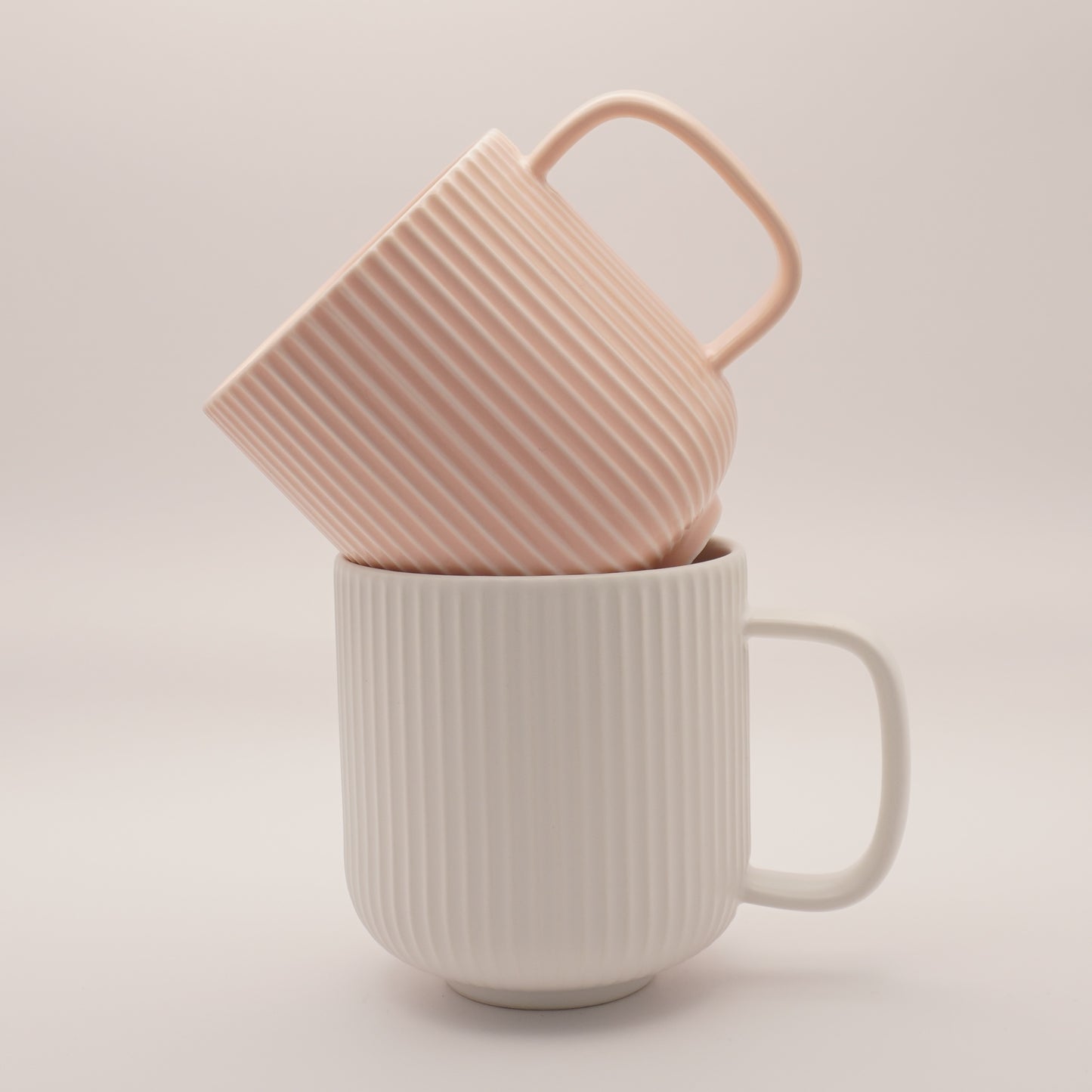 Nordic Style Ribbed Cup, 350ml 12oz