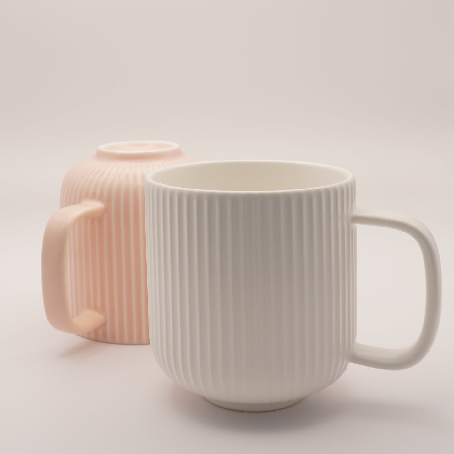 Nordic Style Ribbed Cup, 350ml 12oz