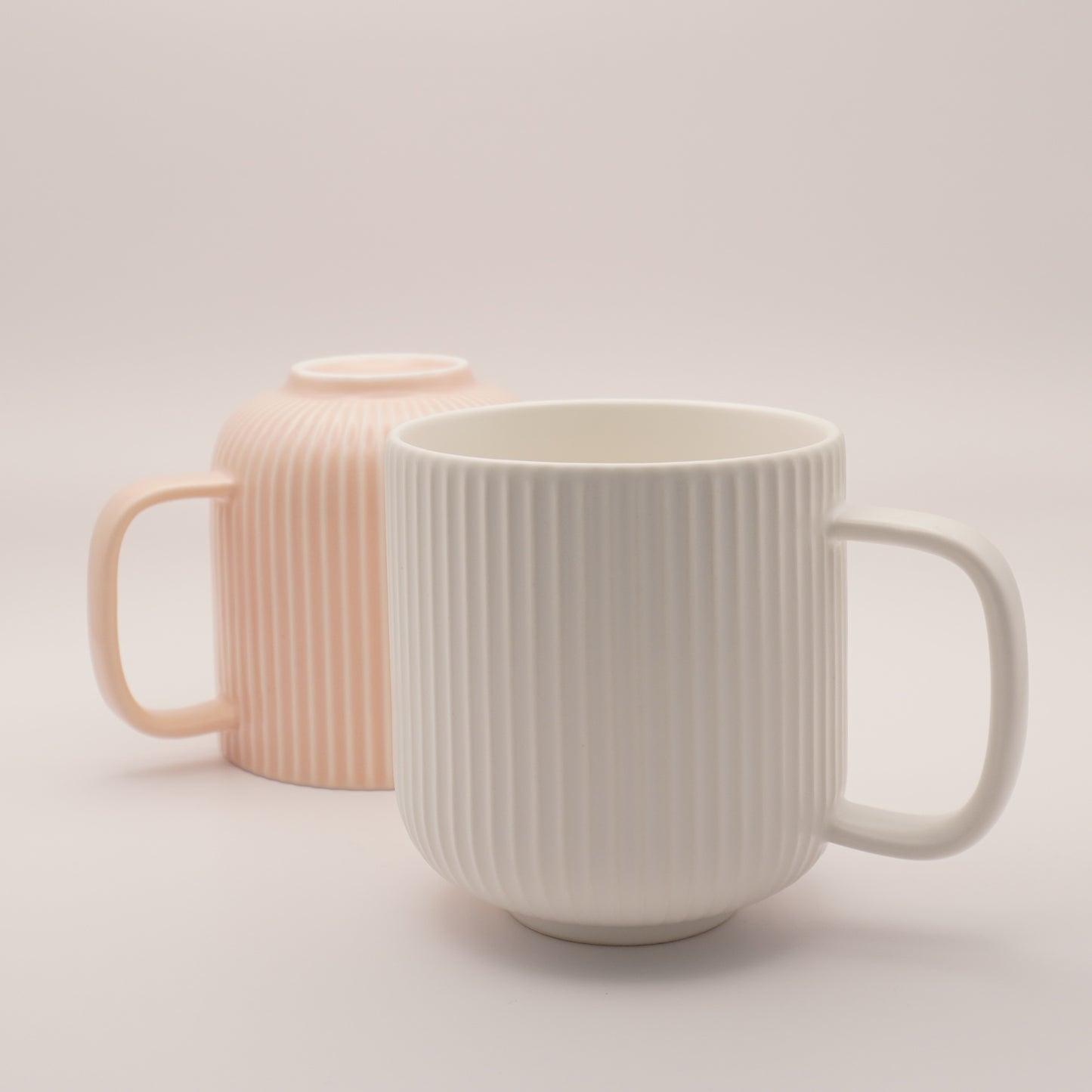 Nordic Style Ribbed Cup, 350ml 12oz