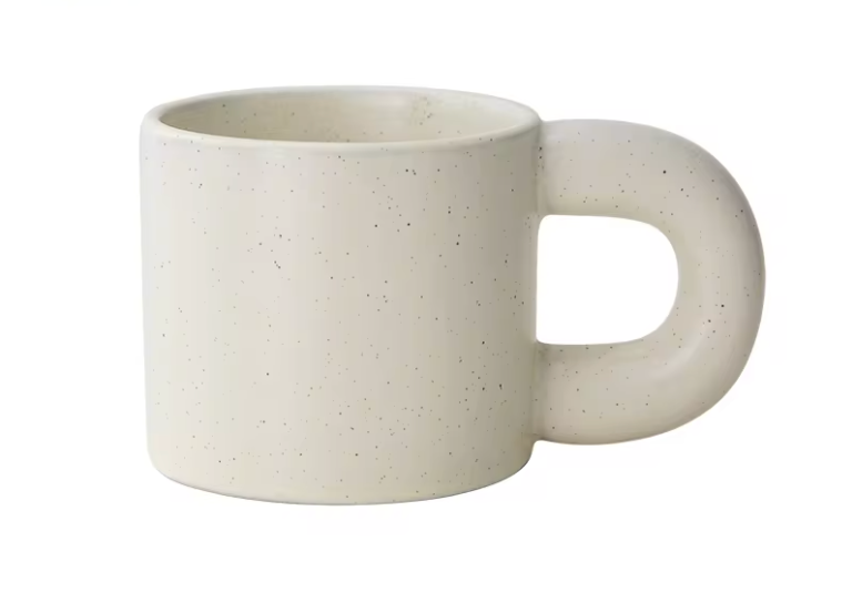 Elegant Chubby Mug for Coffee and Tea Lovers, 300ml 10oz